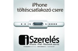 Nem tölt az iPhone-od? A töltéscsatlakozó lehet a hibás. (iSzerelés.hu)