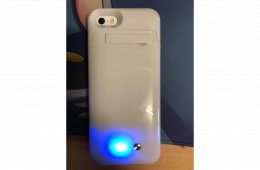 Eladó használt Apple Iphone 5 16GB ezüst független telefon