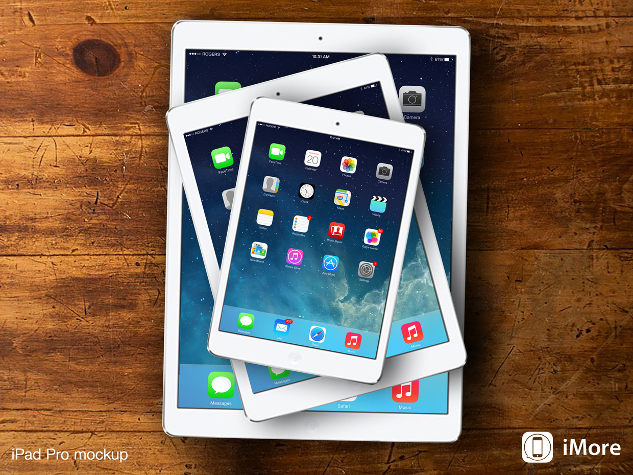 Képzeljünk el egy 13 inches iPad Pro-t!