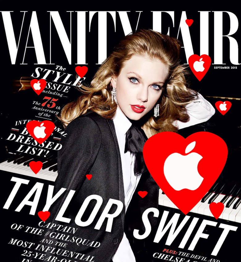 Taylor Swift tovább ragozta az Apple Music-kal történteket
