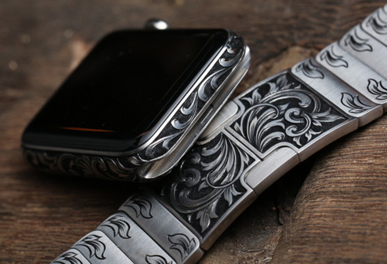 Lenyűgöző a gravírozott Apple Watch 