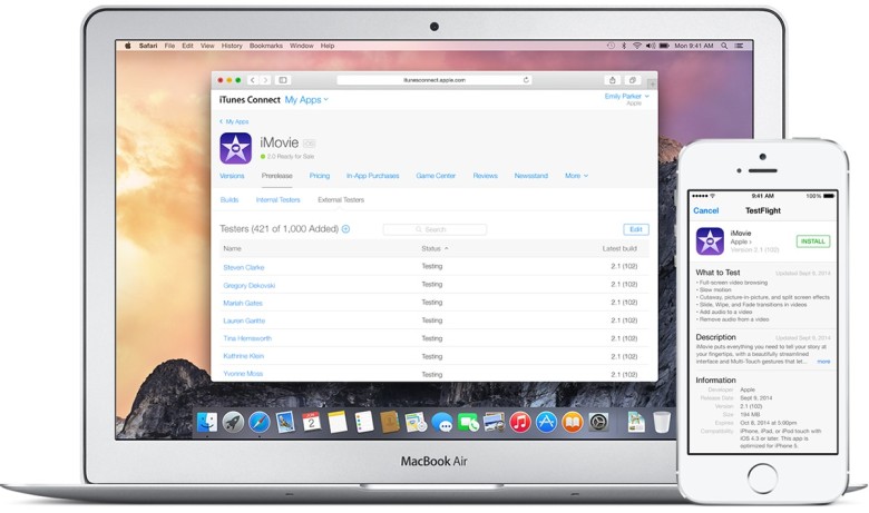 Már tesztelhetjük az iOS 9 beta applikációkat