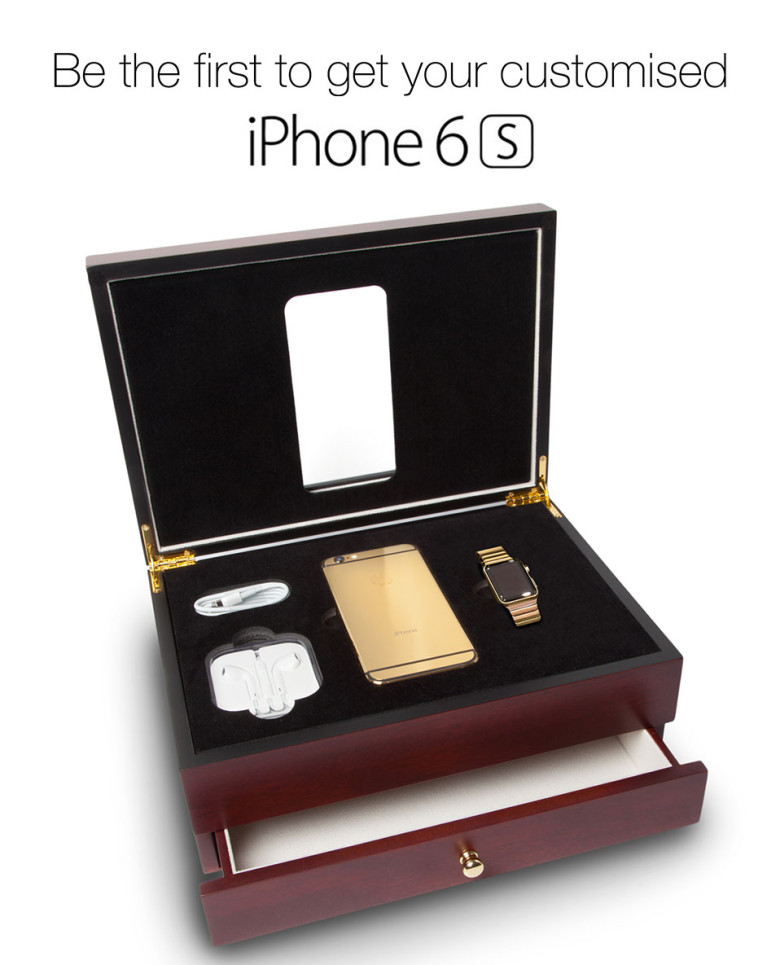 iPhone 6S luxuskivitelben