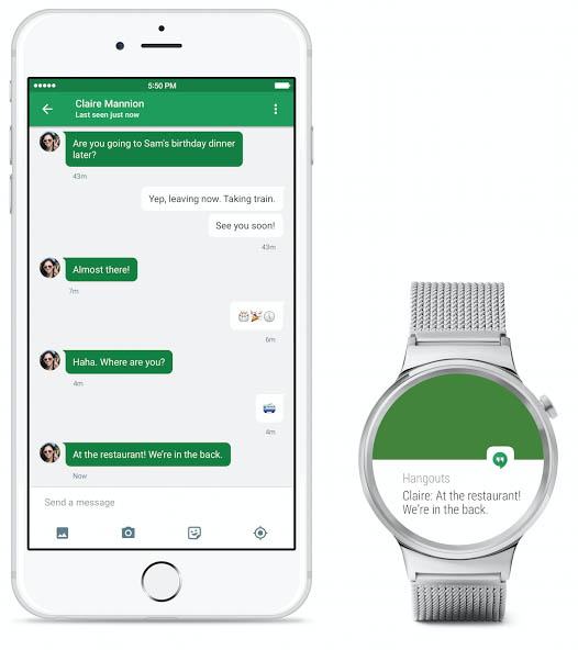 Android Wear mostantól iPhone mellé is!
