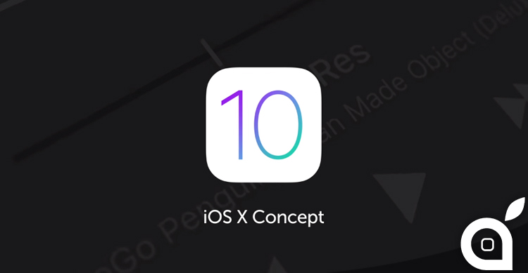 iOS 10 Control Center koncepció videó