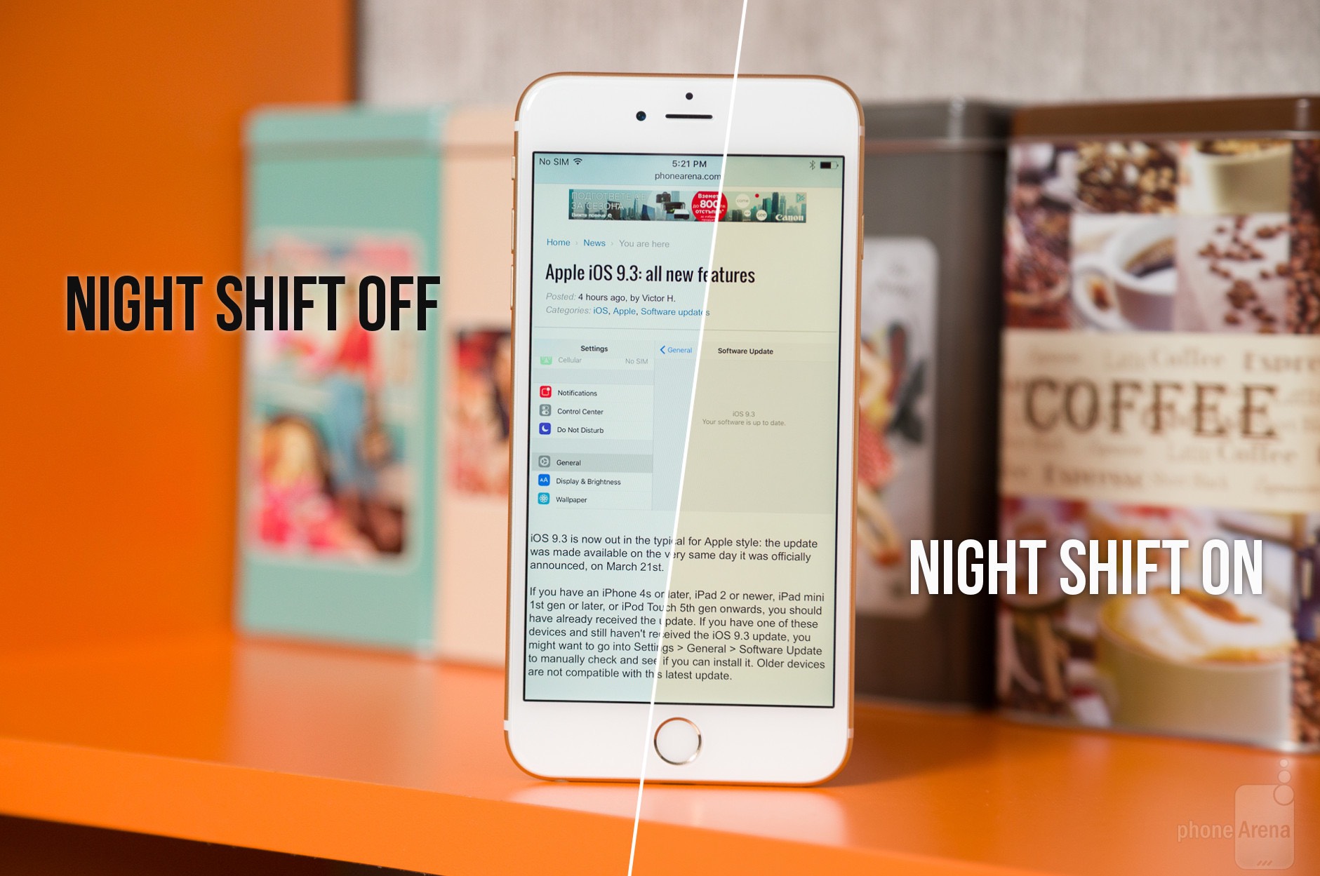 Hogyan aktiválhatjuk a Night Shift funkciót alacsony töltöttségű üzemmód használata közben