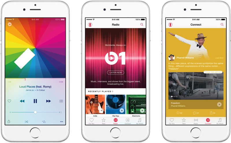Már 13 millió feliratkozója van az Apple Music-nak