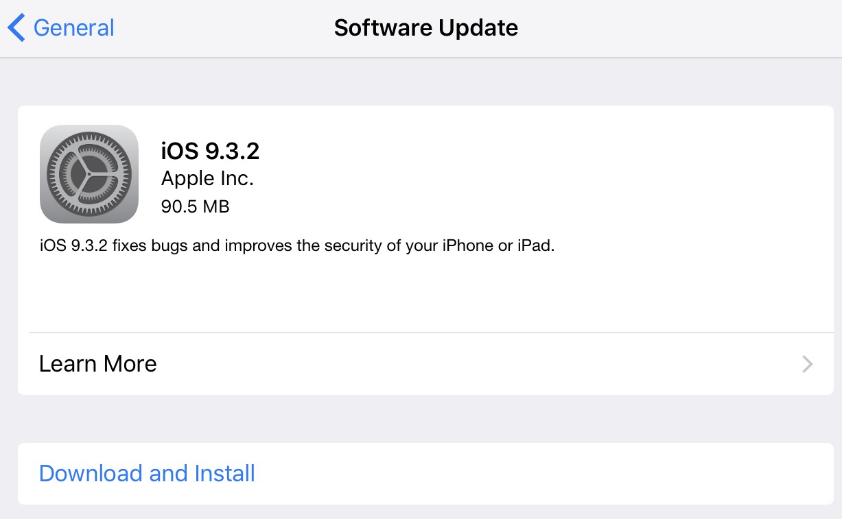 Megváltás az iPad Pro tulajoknak – elérhető az új iOS 9.3.2