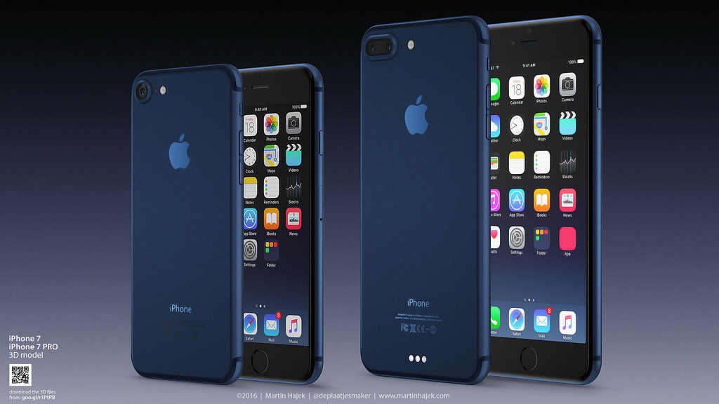 Ilyen lehet a Dark Blue iPhone 7? 