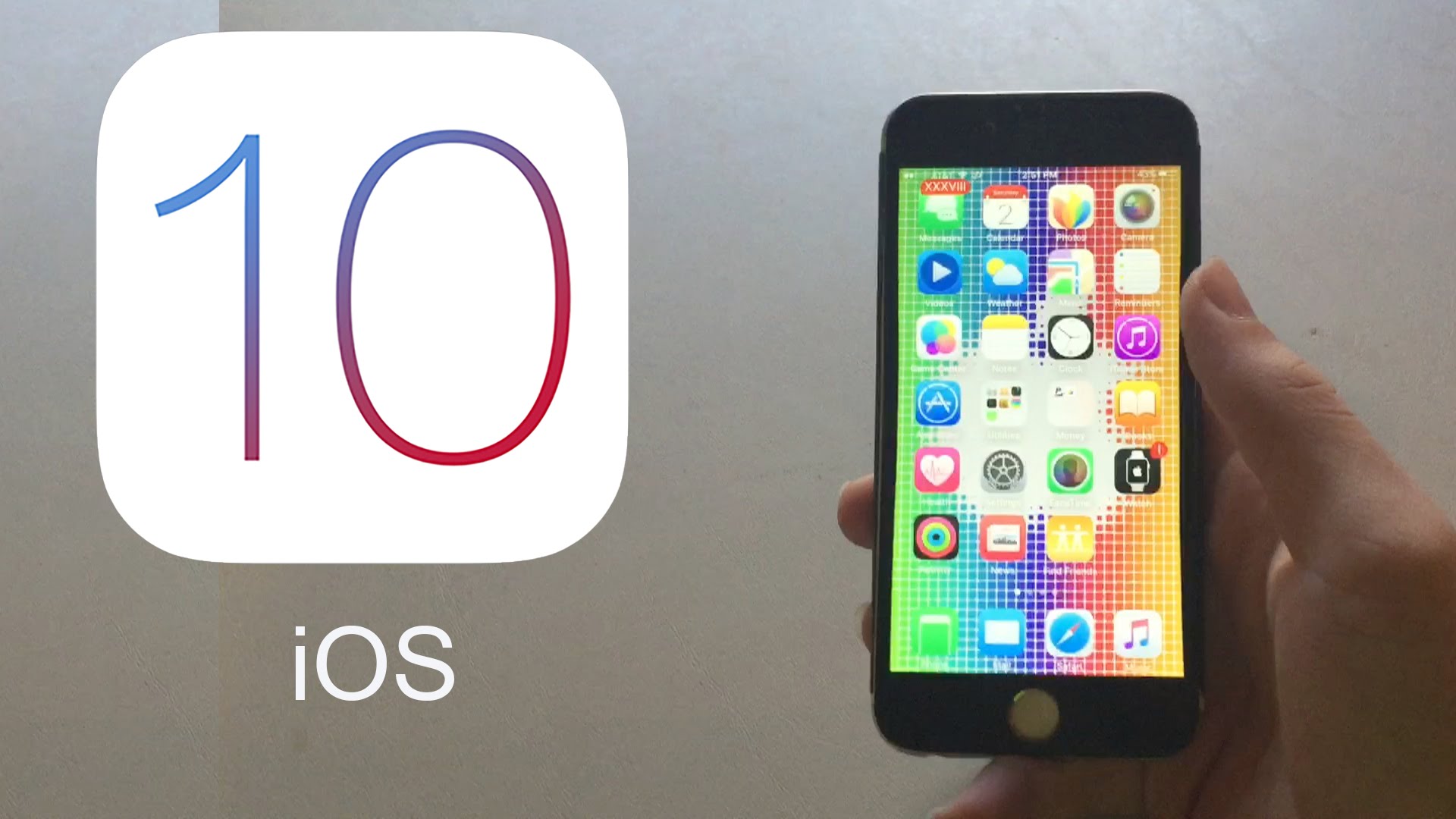 Az iOS 10 vs iOS 9: 50 újdonság [Videó]