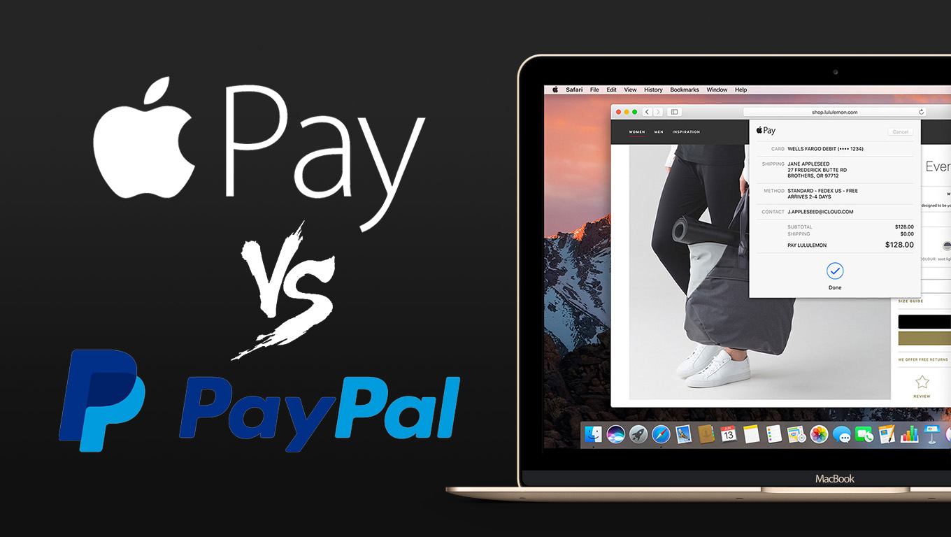 Apple Pay vs Paypal