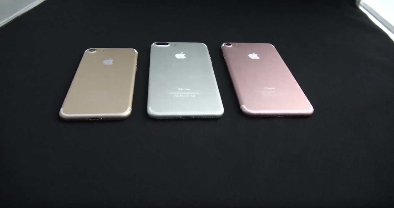 Videón a három új iPhone 7