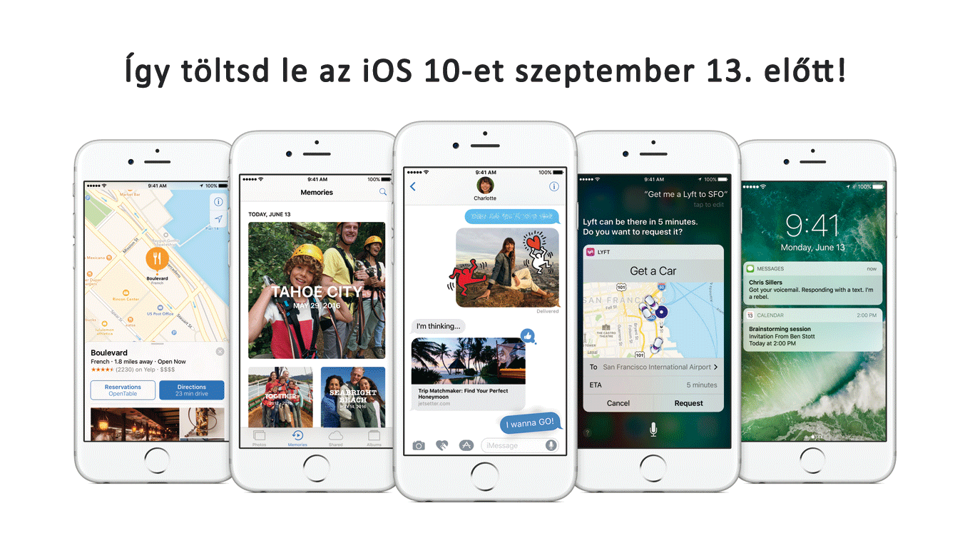 Szeretnétek már most használni az iOS 10-et?