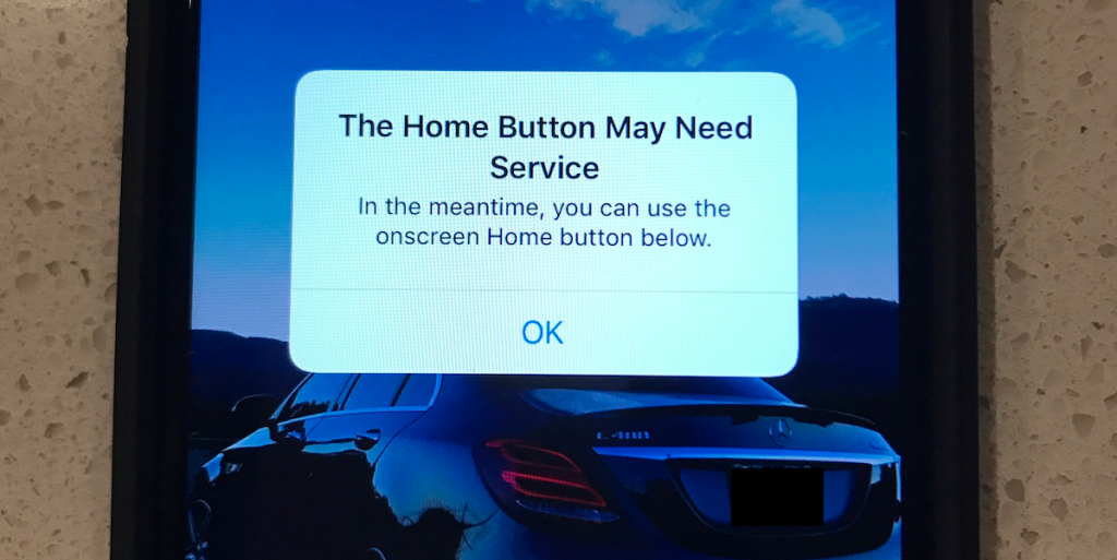 Az iOS 10 figyelmeztet, amikor az iPhone 7 Home gombja bedöglik