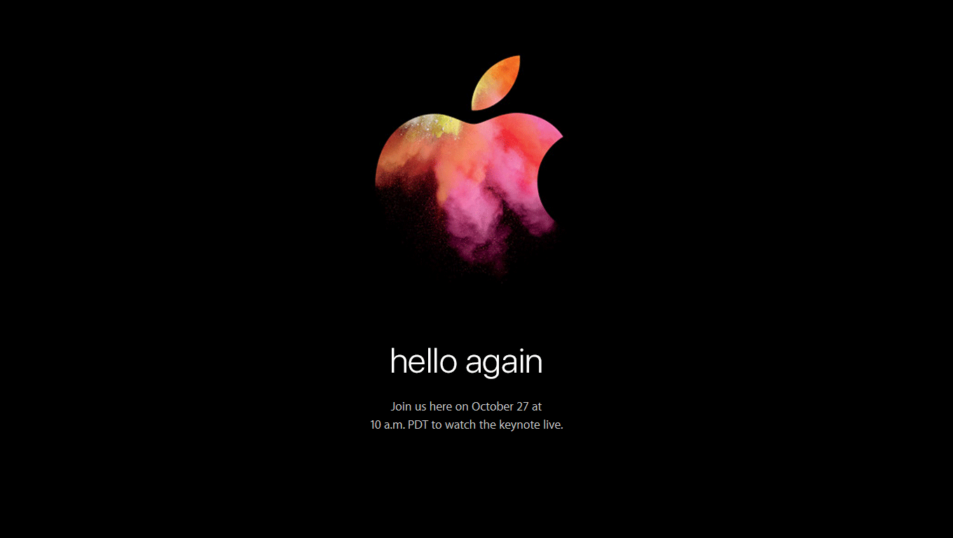 Apple keynote október 27-én!