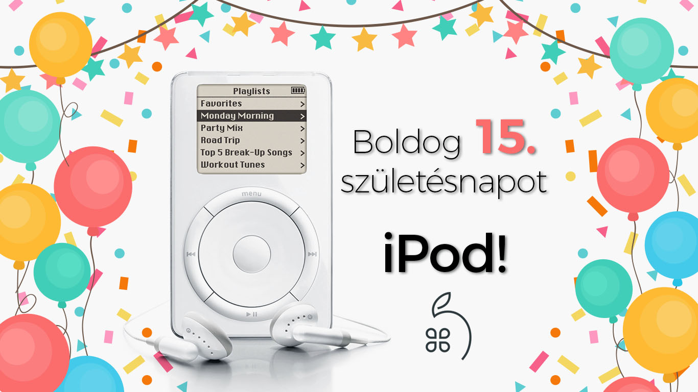 Ma 15 éves az iPod