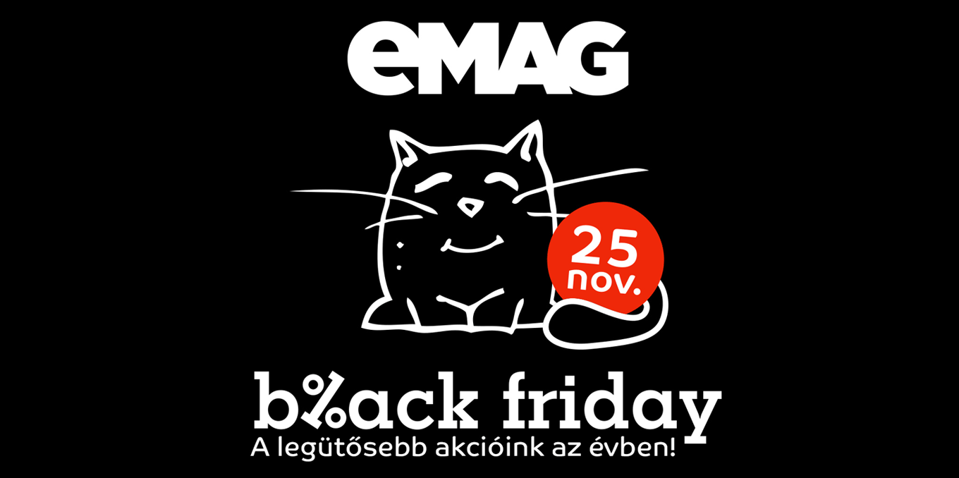 2016-ban is Black Friday akciók az eMAG-nál!