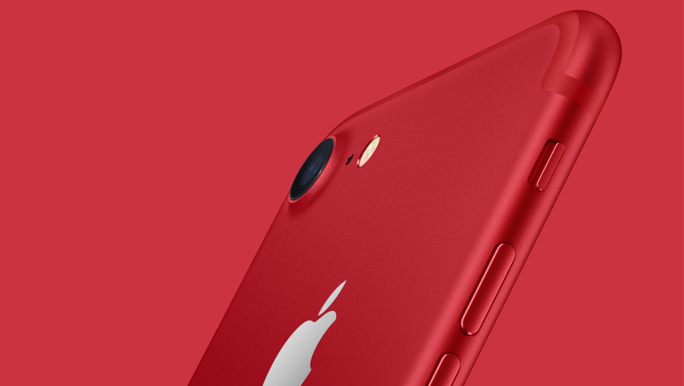 Megérkezett az iPhone 7 piros színben