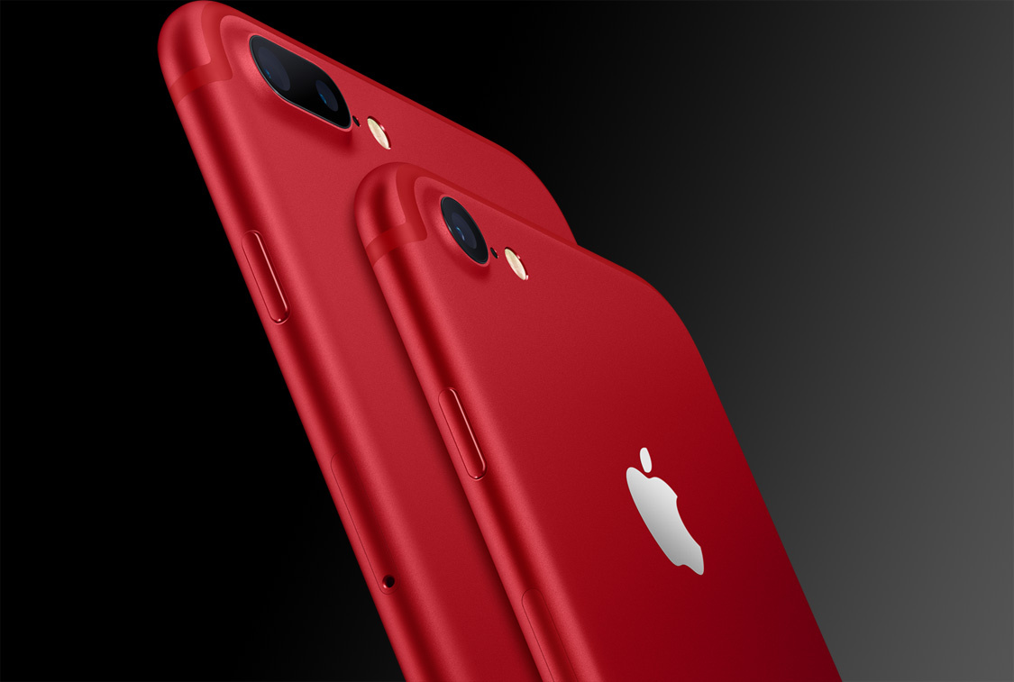 Kozmoszfekete kontra piros iPhone 7