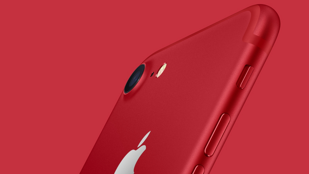Magyarországon a piros iPhone 7-esek