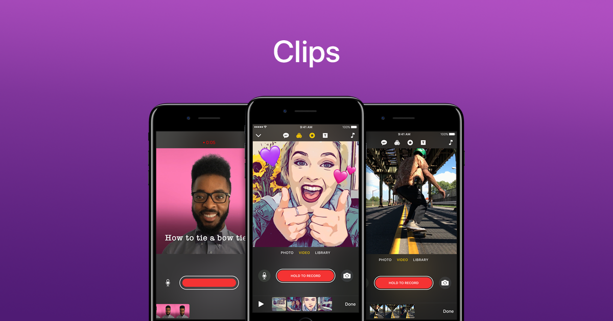 Megérkezett a Clips, az Apple új alkalmazása Magyarországra