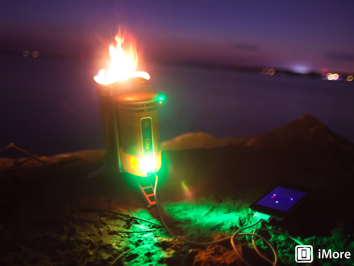 BioLite CampStove: töltsd az iPhone-od a tüz erejével.