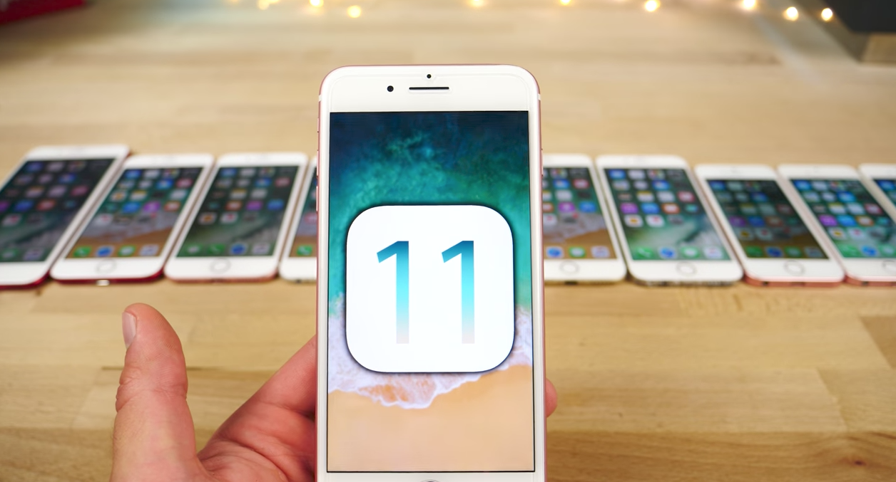 iOS 11 Béta 1 vs iOS 10.3.2 sebességteszt minden iPhone modellen [videó]