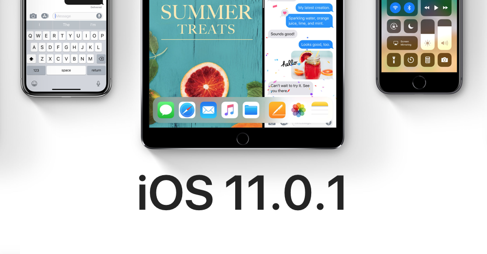 Megérkezett az első hibajavítás az iOS 11.0.1, lehet tölteni