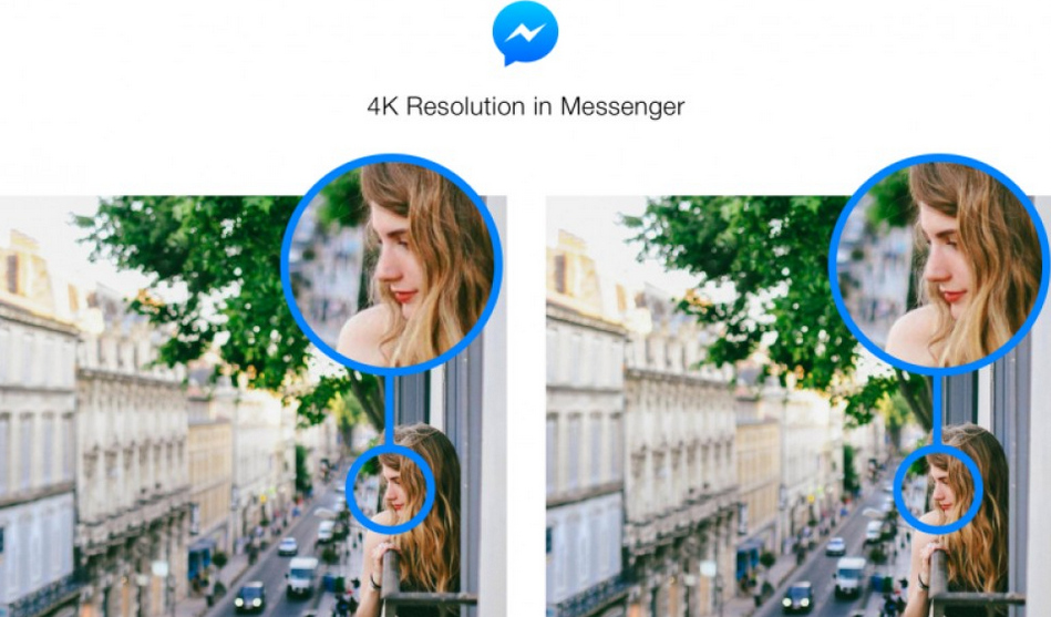 Szuper 4K fotókat is küldhetünk a Facebook Messengerrel