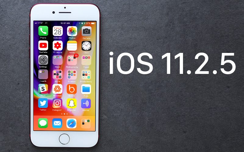 Itt az iOS 11.2.5, HomePod támogatással!