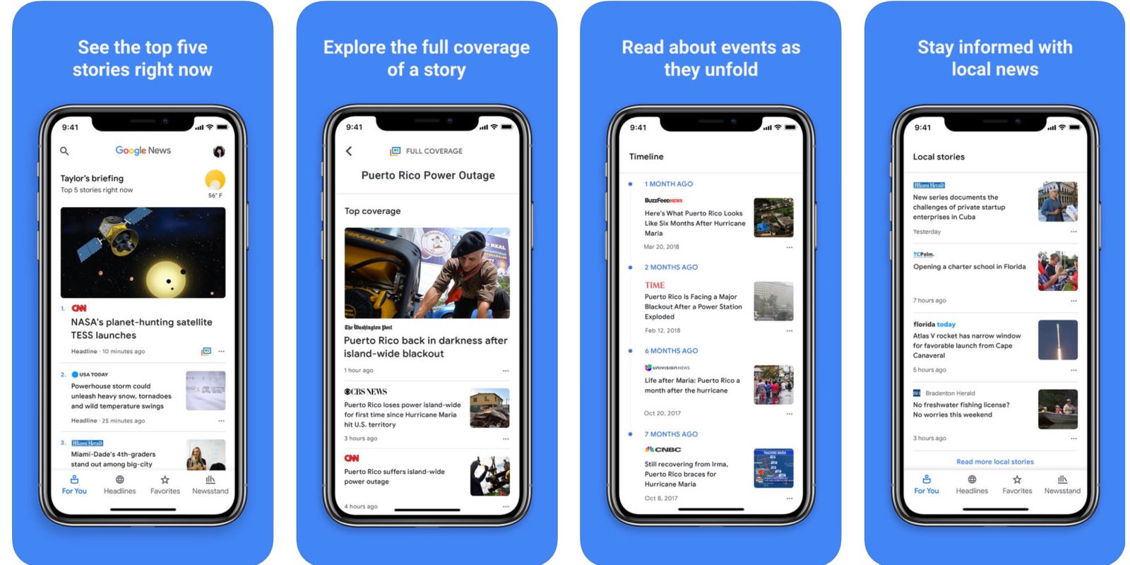 Megérkezett a Google News iOS rendszerre