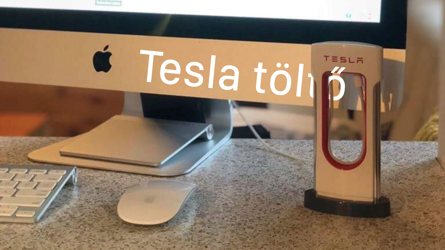 Tesla asztali töltő - kicsomagolás és összeszerelés [videó]