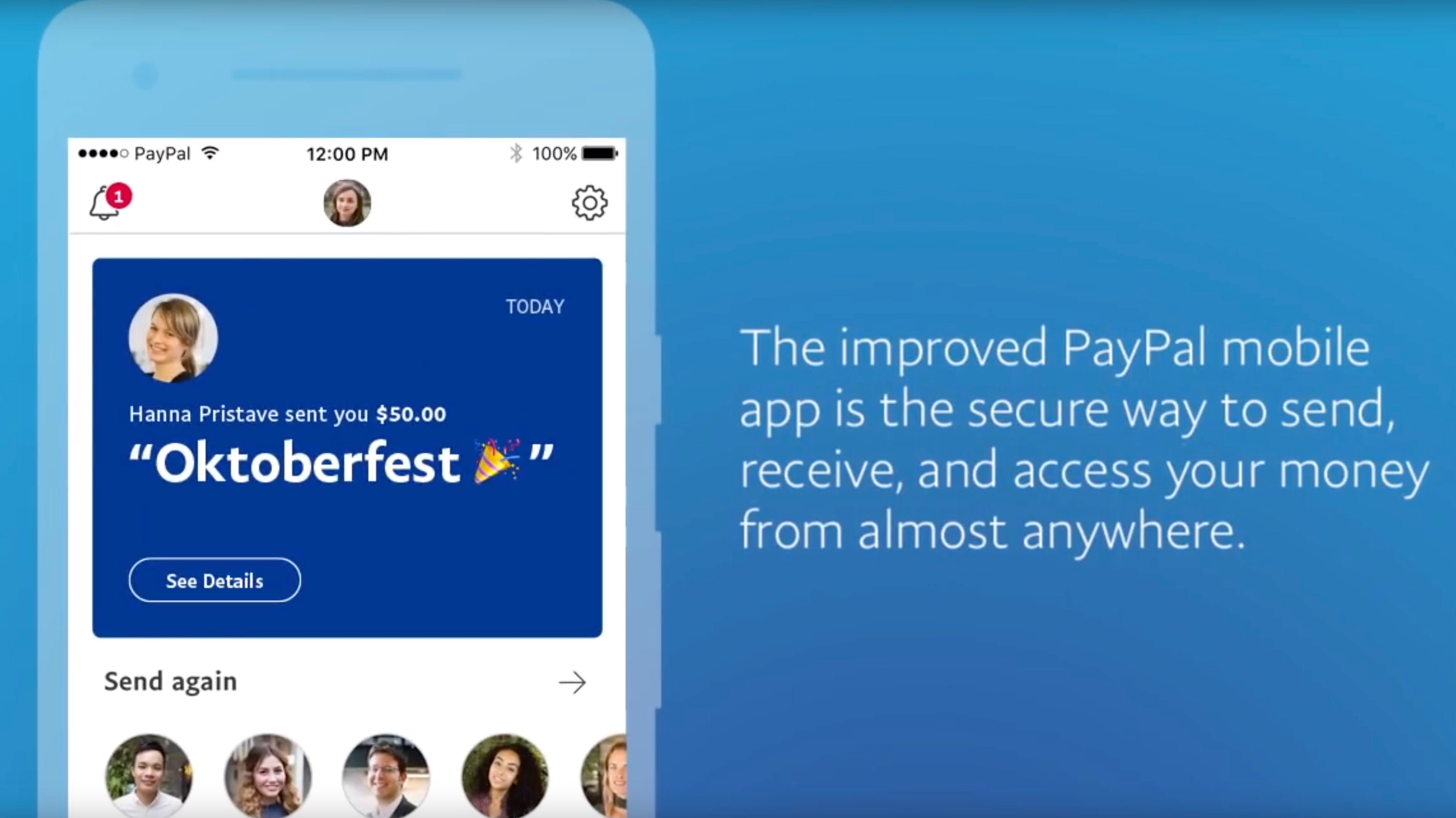 Megújul a PayPal iOS applikáció, célkeresztben az egyszerűbb kezelhetőség