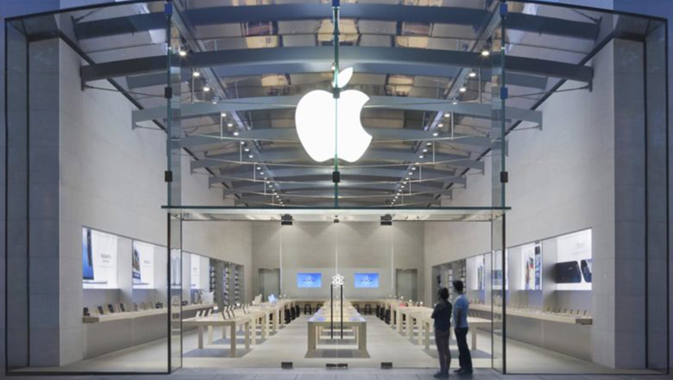 Videón, ahogyan kifosztanak egy kaliforniai Apple üzletet