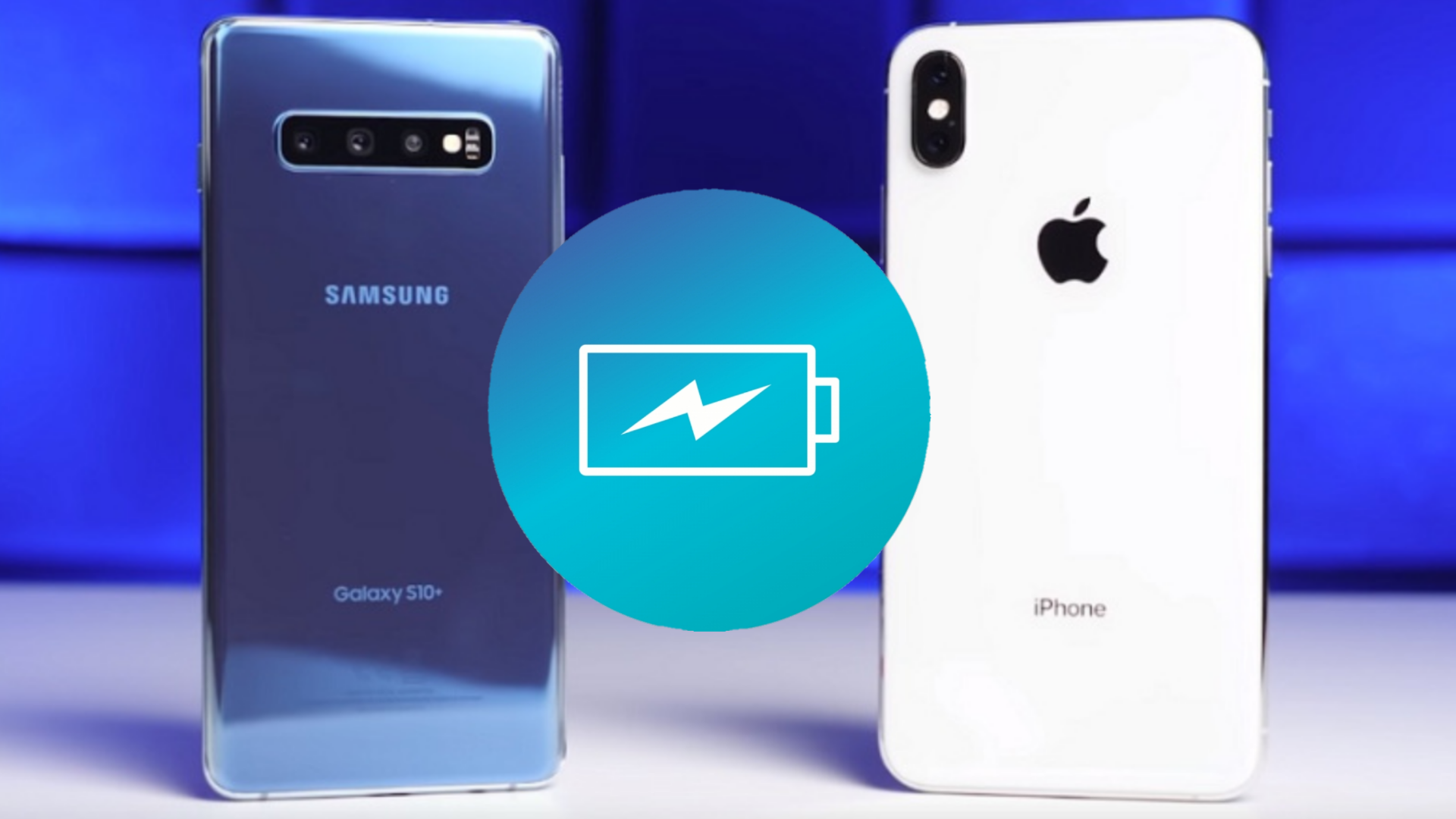 iPhone XS Max vs Samsung Galaxy S10+ akkumulátor teszt - [videó]