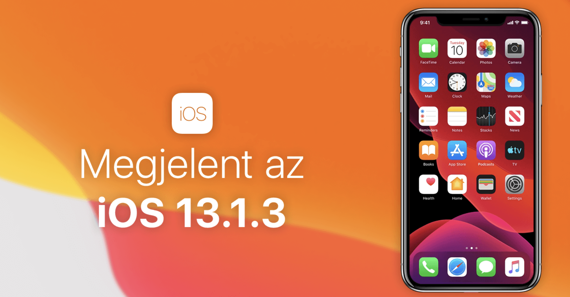 Megérkezett az iOS 13.1.3 frissítés, ami most több hibát is javít