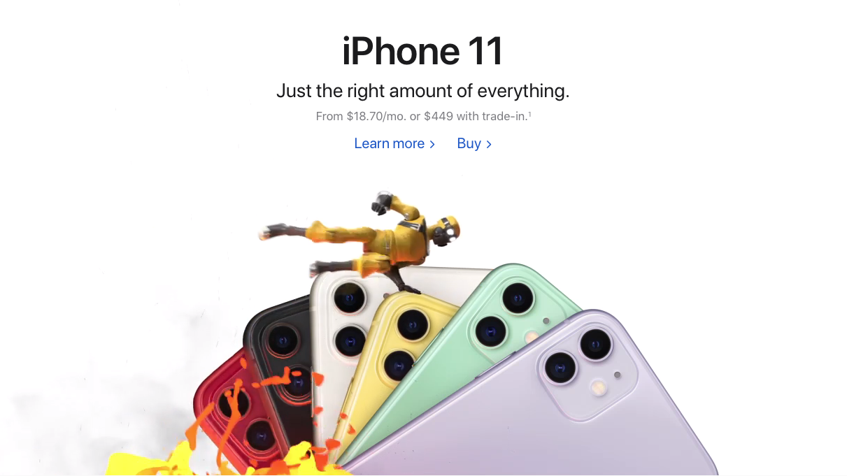 Mókás karakterek táncolnak az Apple.com-on