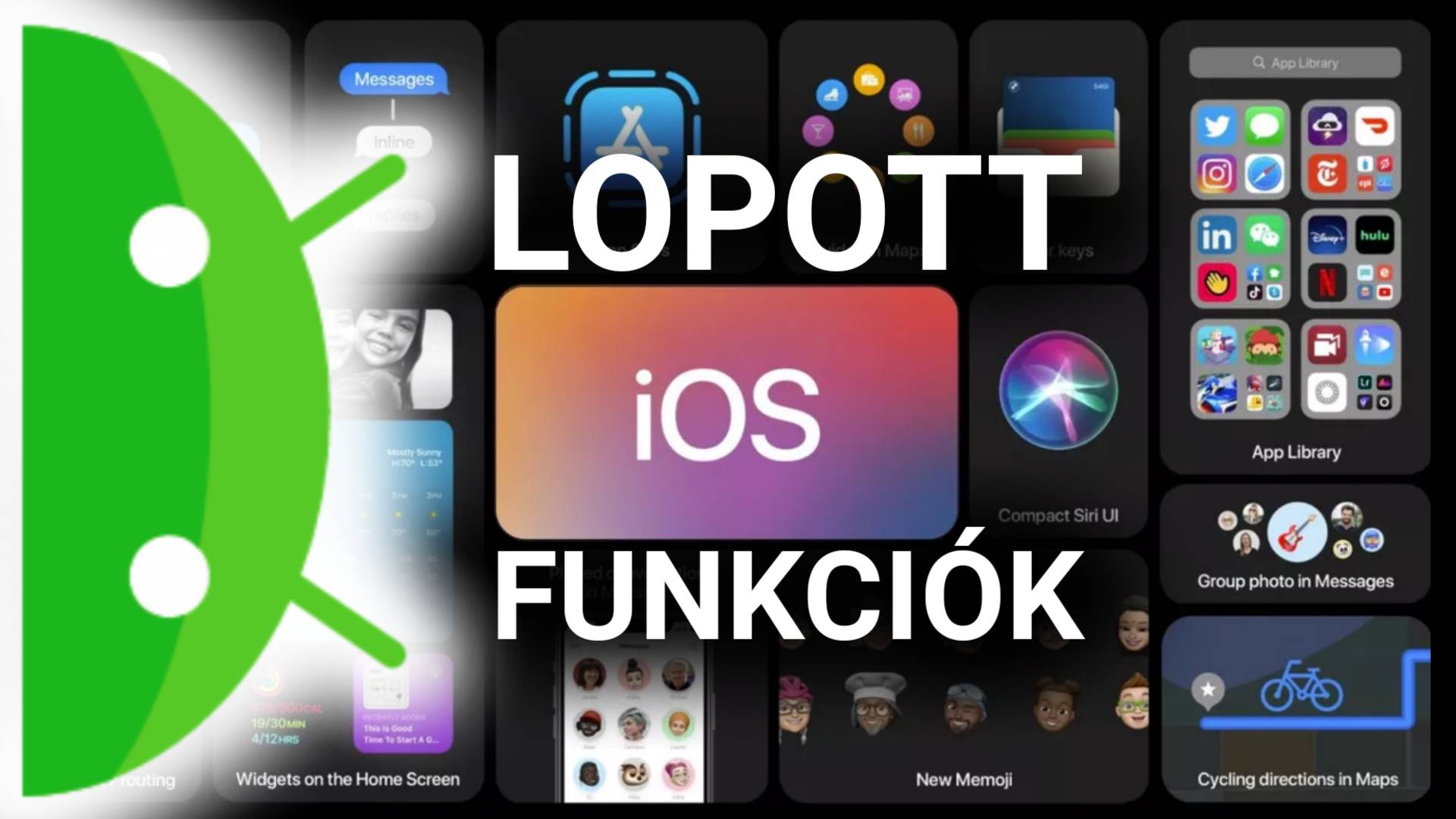 TOP 10 lopott iOS 14 funkció