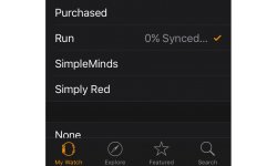 Szinkronizálj zenéket a telefonodról az órára! Az órának töltőn kell lenni csak úgy működik, és maximum 1GB lehet az album méret