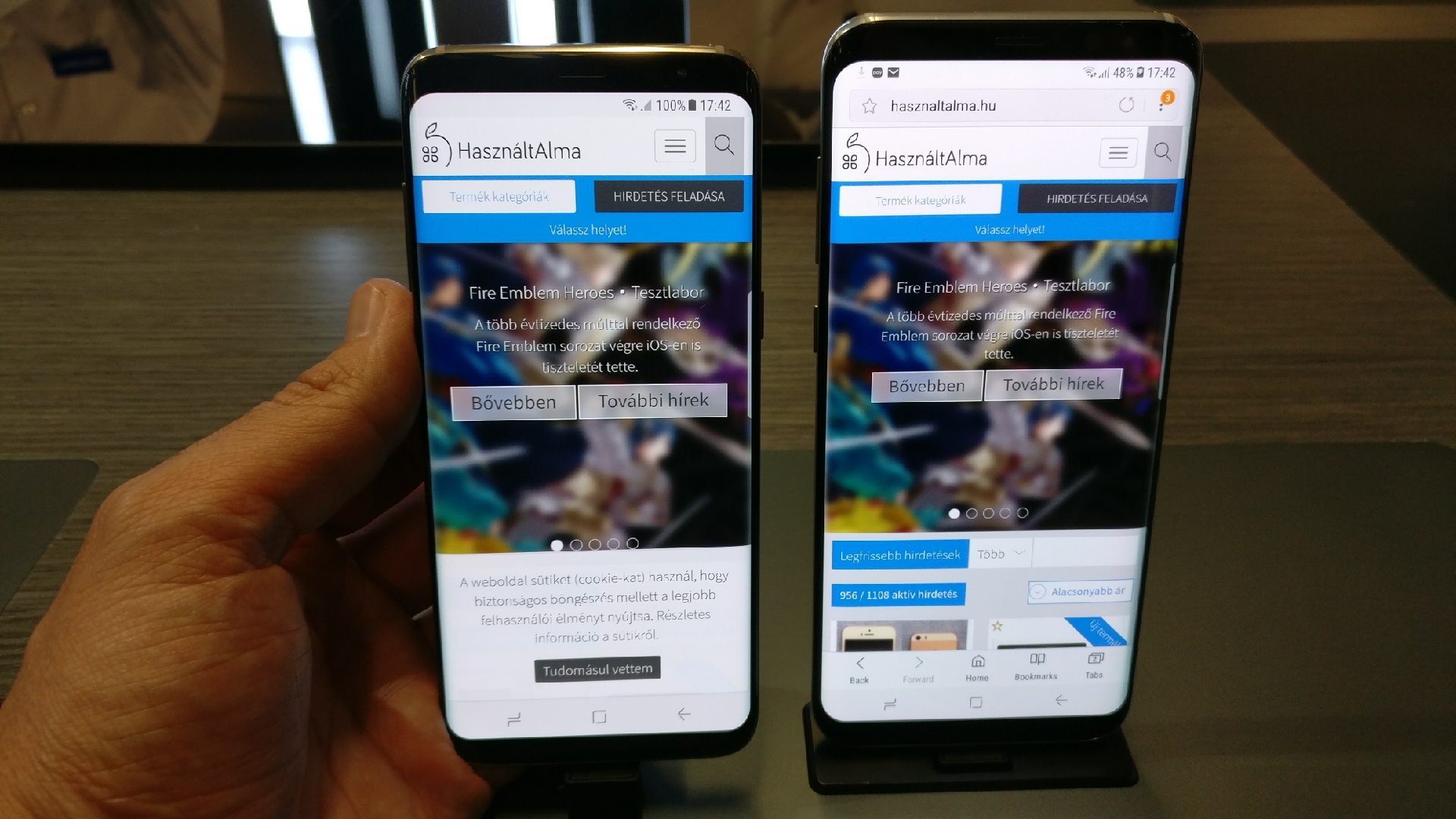 Galaxy S8 bemutató London