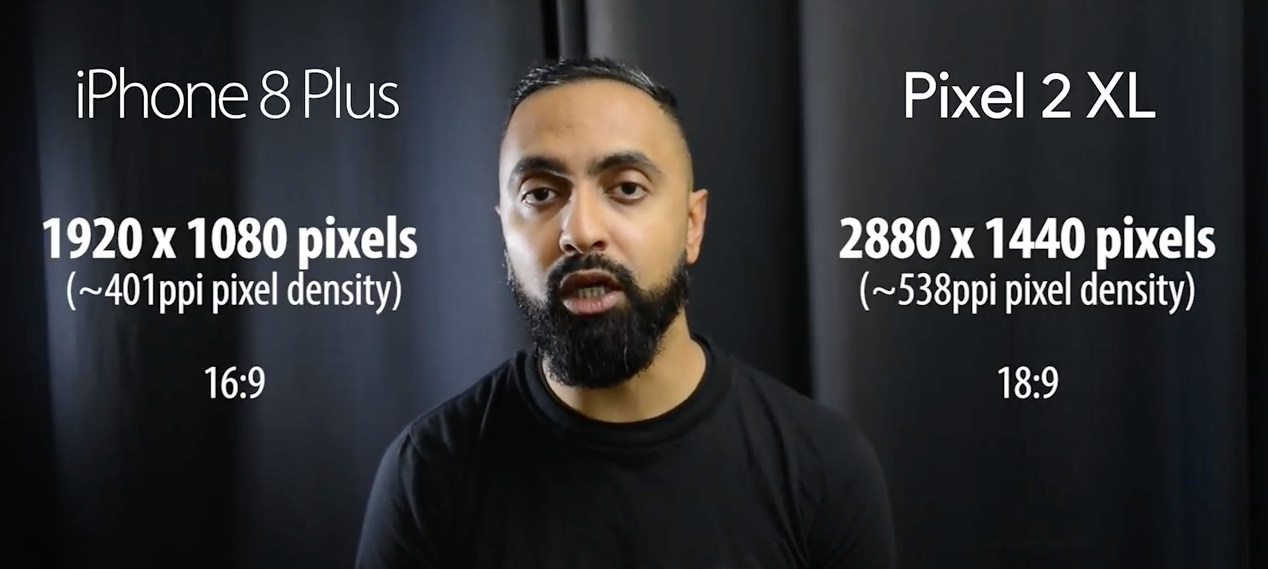 Felbontásban is veri a Pixel az iPhone-t