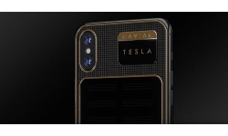 Tesla caviar iPhone X