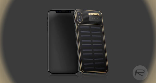 Tesla caviar iPhone X